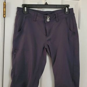 Prana halle pants,  size 4  dark grey